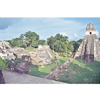 古瑪雅人遺址（圖）位於危地馬拉提卡爾市東北部。