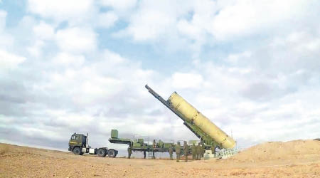 俄軍測試反導系統，試射新型攔截導彈。