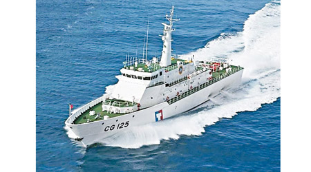 台灣的馬祖海巡隊派出連江艦到場救援。