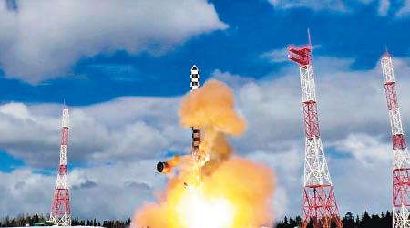 俄羅斯銳意發展反衞星技術。（美聯社圖片）