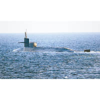 核潛艇喬治亞號身在波斯灣。