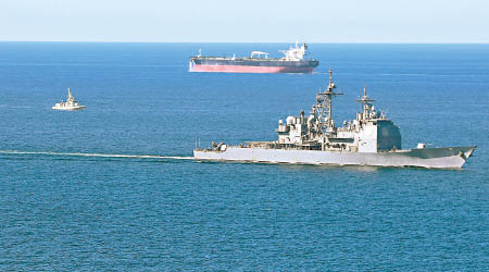 「哨兵之盾」演習在波斯灣舉行。