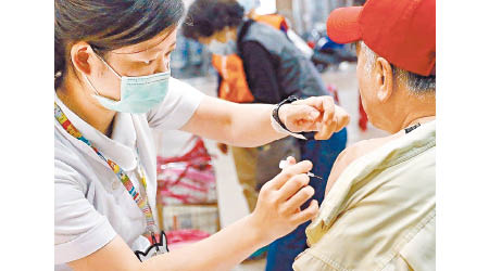 台灣開放免費流感疫苗予全民接種。（中時電子報圖片）
