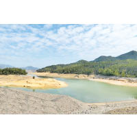 網傳廣東惠州有水塘幾近見底。