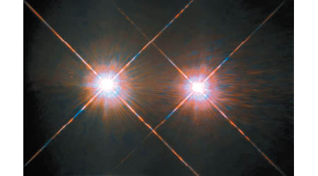 南門二兩個恒星（圖）中發現或可有宜居地帶的星球。