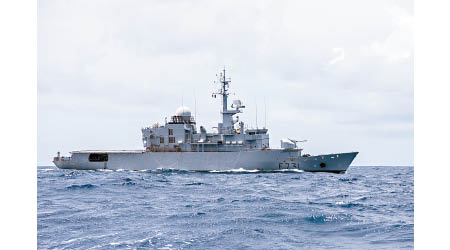 法國護衞艦牧月號前赴東海，執行聯合國安理會對北韓制裁。