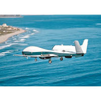 美軍MQ4C海神無人機昨飛近台灣南部沿海。