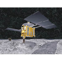 隼鳥號探測船在絲川小行星取得數千顆風化土被顆粒。（美聯社圖片）