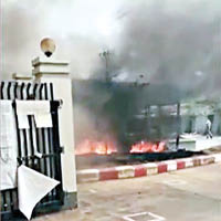 蘭達雅區有中資工廠起火。