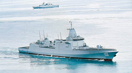 南昌號是中國最新型的驅逐艦。