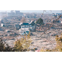 當年311大地震災後：大地震在日本多地造成嚴重傷亡。