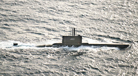 印尼海軍潛艇失蹤前正進行魚雷訓練。