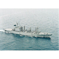 日本：自衞隊現有的十和田級補給艦肩負運送物資任務。