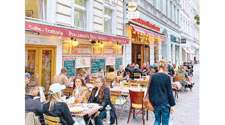 德國柏林食肆允許在室外營業。（中新社圖片）
