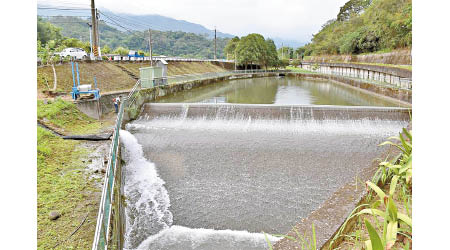 台灣前日下大雨後，水庫進水量明顯增多。（中時電子報圖片）