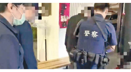 張姓兄弟雙雙被捕。（中時電子報圖片）