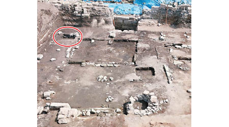 首爾市仁寺洞（紅圈示）出土大批活字文物。