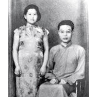 李白（右）與妻子被國民黨特務殺害。