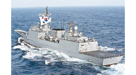 南韓驅逐艦文武大王號再爆疫情。