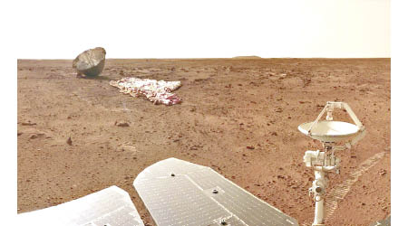 祝融號持續在火星運作。