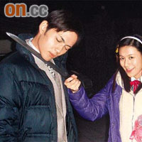 江若琳跟徐正曦拍攝期間不時鬥嘴。