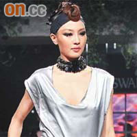 香港模界代表陳嘉容亦獲邀行騷。