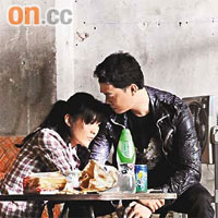 謝天華與陳法拉在戲中有不少感情戲。