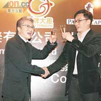 鄭東漢昨宣布引退，將金牌大風交棒予龐維仁。