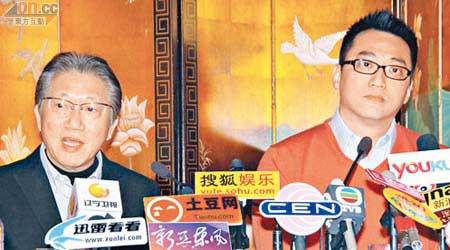 日前鄭東漢（左）宣布退出金牌，交由龐維仁接手。