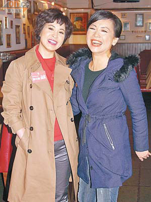 蘇玉華（左）和鄧萃雯都是入得廚房、出得廳堂的女性。