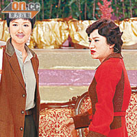 王祖藍和李亞男反串演「九姑娘」和「劉醒」，大放笑彈。