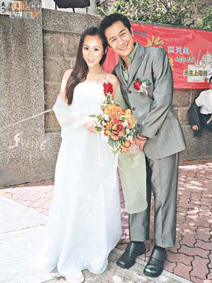 陳浩民與蔣麗莎秘密到長沙註冊結婚，惜最終被踢爆。（設計圖片）