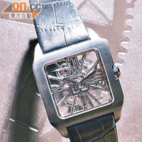 Santos-Dumont skeleton carbon watch $330,000