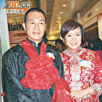 商天娥、輝仔在劇中演夫妻，被迫合作。（資料圖片） 