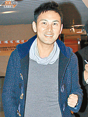 林文龍表示不會與郭可盈夫妻檔拍劇。