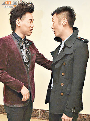 胡彥斌(左)、余文樂(右)