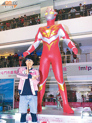 盧廣仲至今仍有買超人玩具收藏。