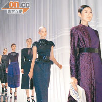 繼巴黎時裝周展示後，最新的2012秋冬裝在台灣上演。