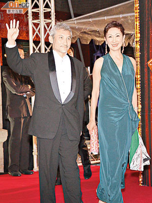 徐克與施南生今年四月仍結伴出席香港電影金像獎頒獎禮。