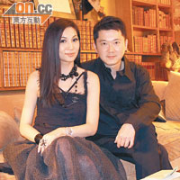 邱子傑與太太李茂琪情投意合，是被公認的恩愛夫妻。