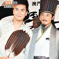 馬國明（左）與林峯演技遭網民狠批。