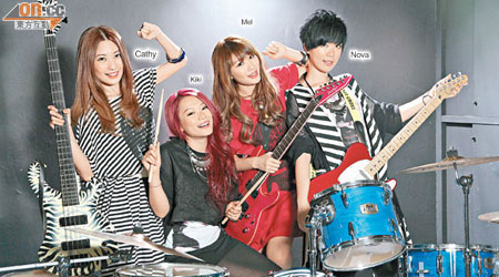 Choco是近年香港少有的女子樂隊，她們直言要殺出新血路！