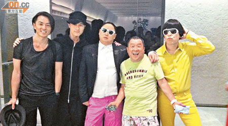 錢國偉最開心是與伊健、基仔、志偉及林曉峰合作拍了《Hong Kong Style》。