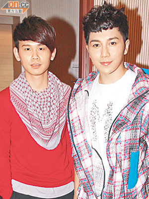 曹震豪(左)、鍾一憲