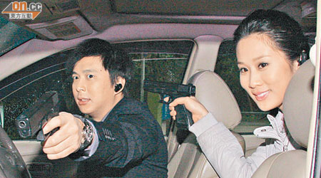 鄧健泓自爆與張嘉兒被拍到同處一車，令二人關係浮面。（資料圖片）