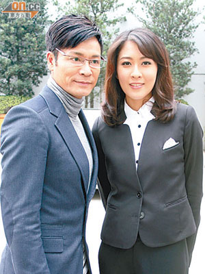 陳敏之在新劇中與郭晉安有不少對手戲。