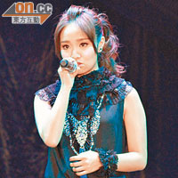 台灣歌手Kimberley於頒獎禮連奪兩獎。