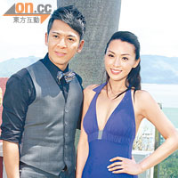 陳煒與郭政鴻在《法》劇中有不少親熱戲。