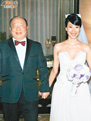 胡志強尊重女兒低調出嫁的決定。