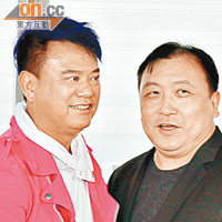 陳百祥（左）、王晶
